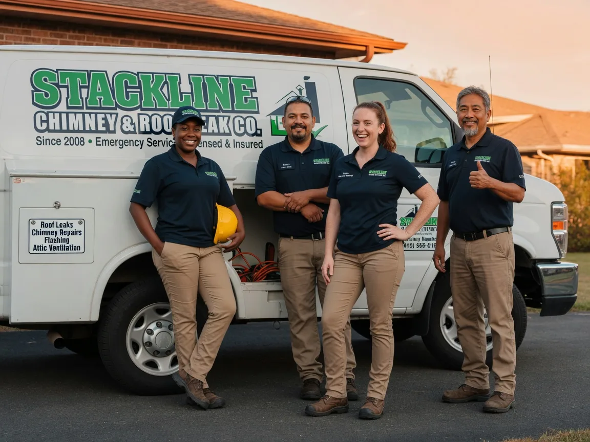 Chimney flashing repair company in Steuben, WI